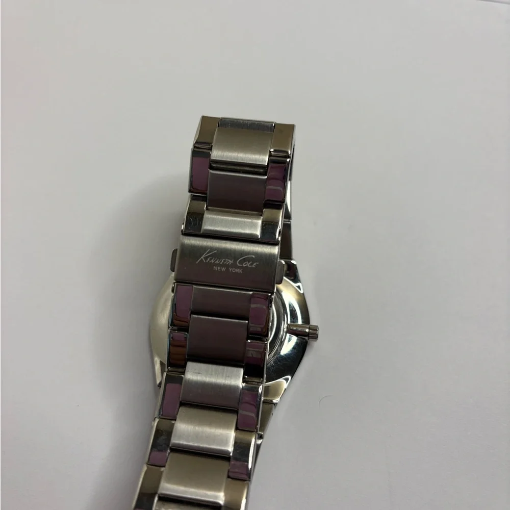 Kenneth Cole New York Stainless Steel Quartz Watch Gray Dial